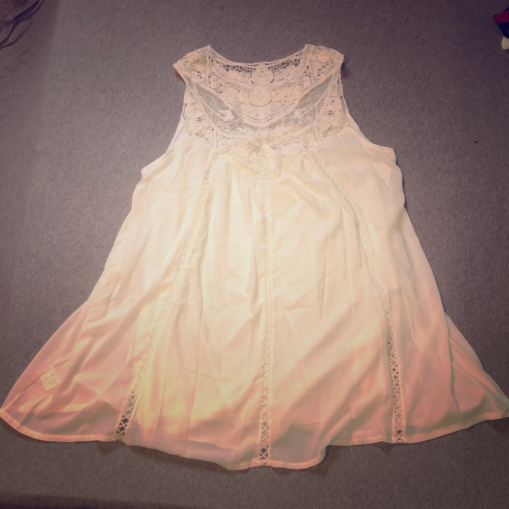 Leo Rosi Dress with Lace